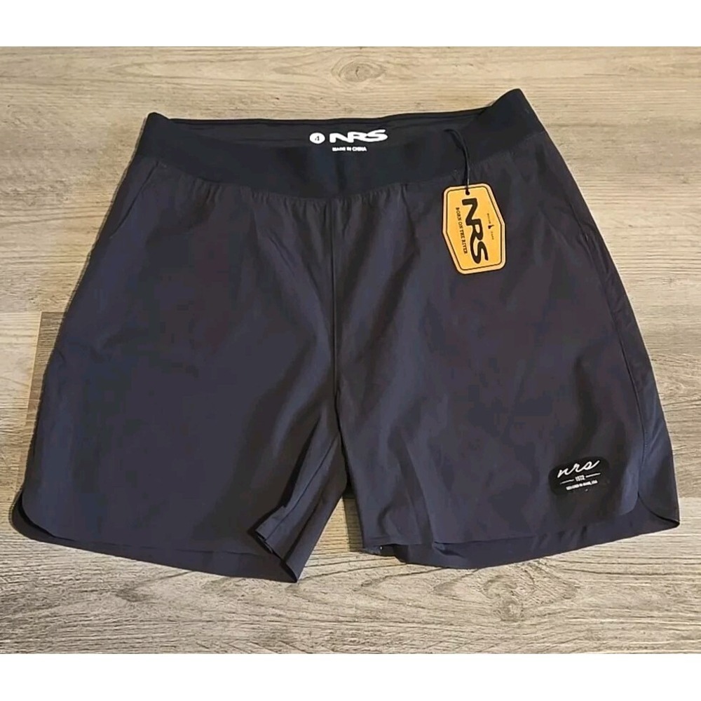 NRS Women's Beda Board Shorts Size 4 Jet‎ Black NEW